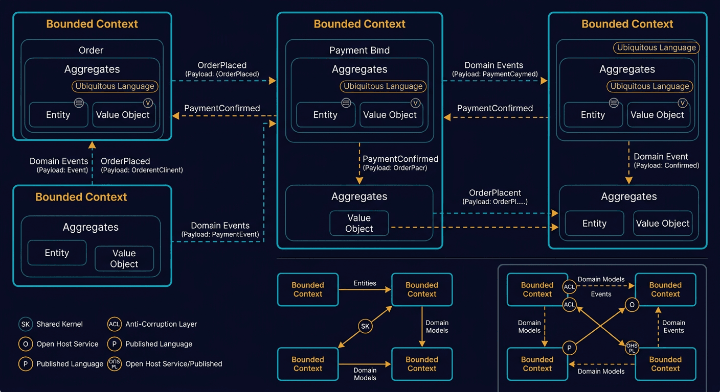 7.​Adopt domain-driven design diagram