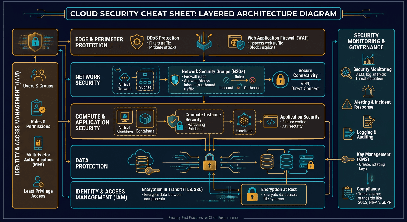 Cloud Security Cheat Sheet ​ diagram