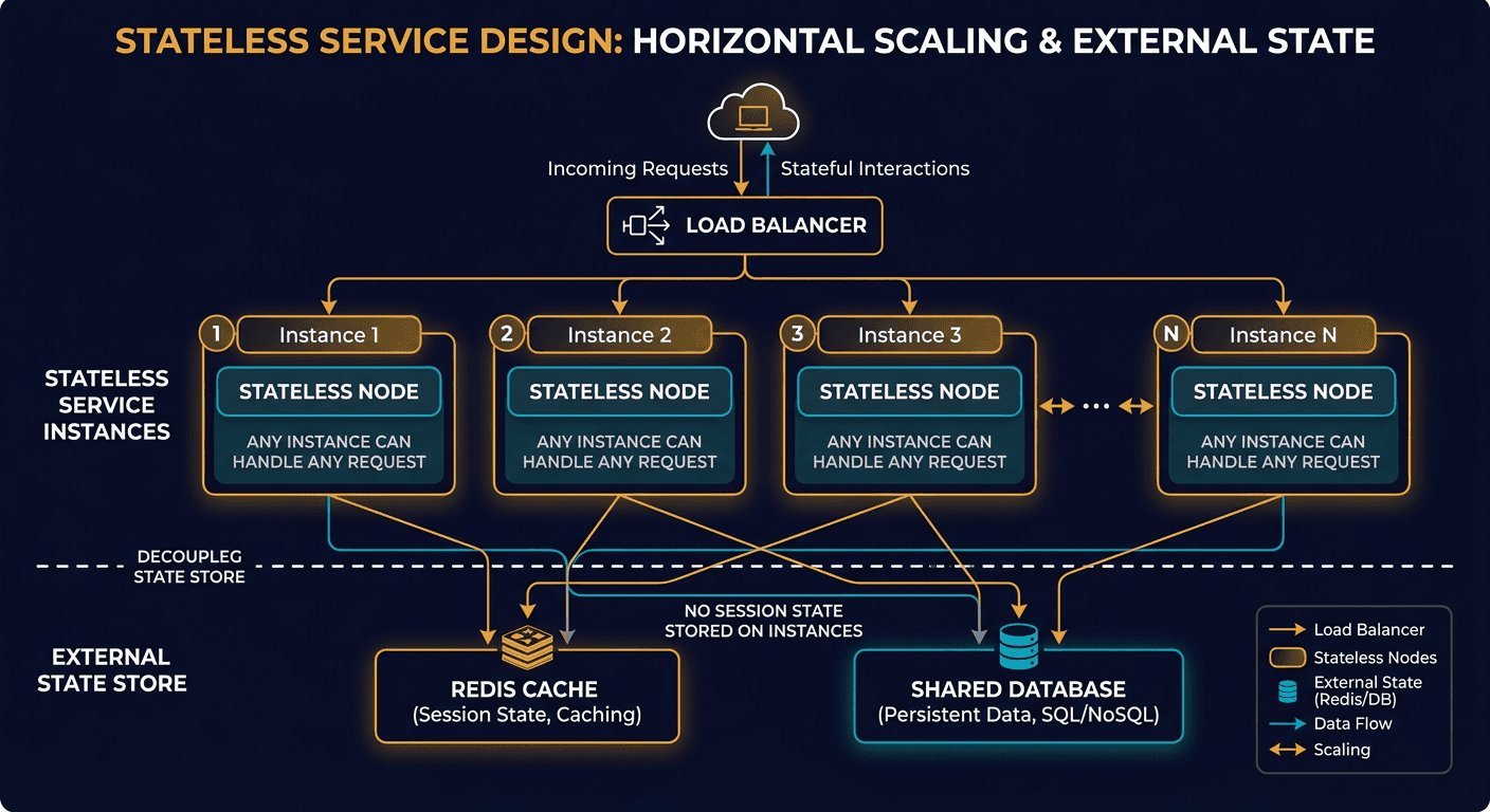 6.​Design stateless services