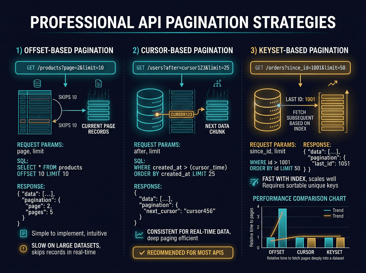 How do we Perform Pagination in API Design