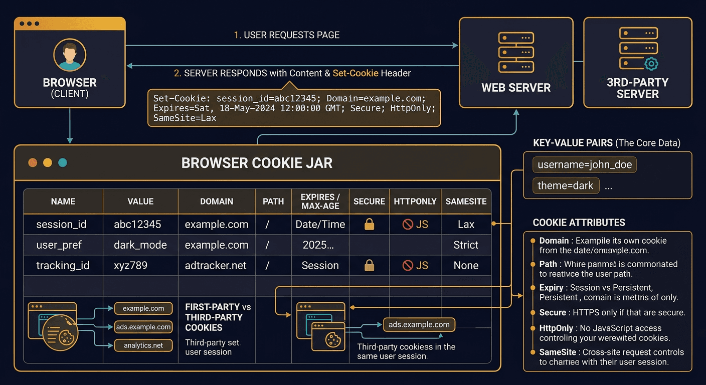 What is a cookie diagram