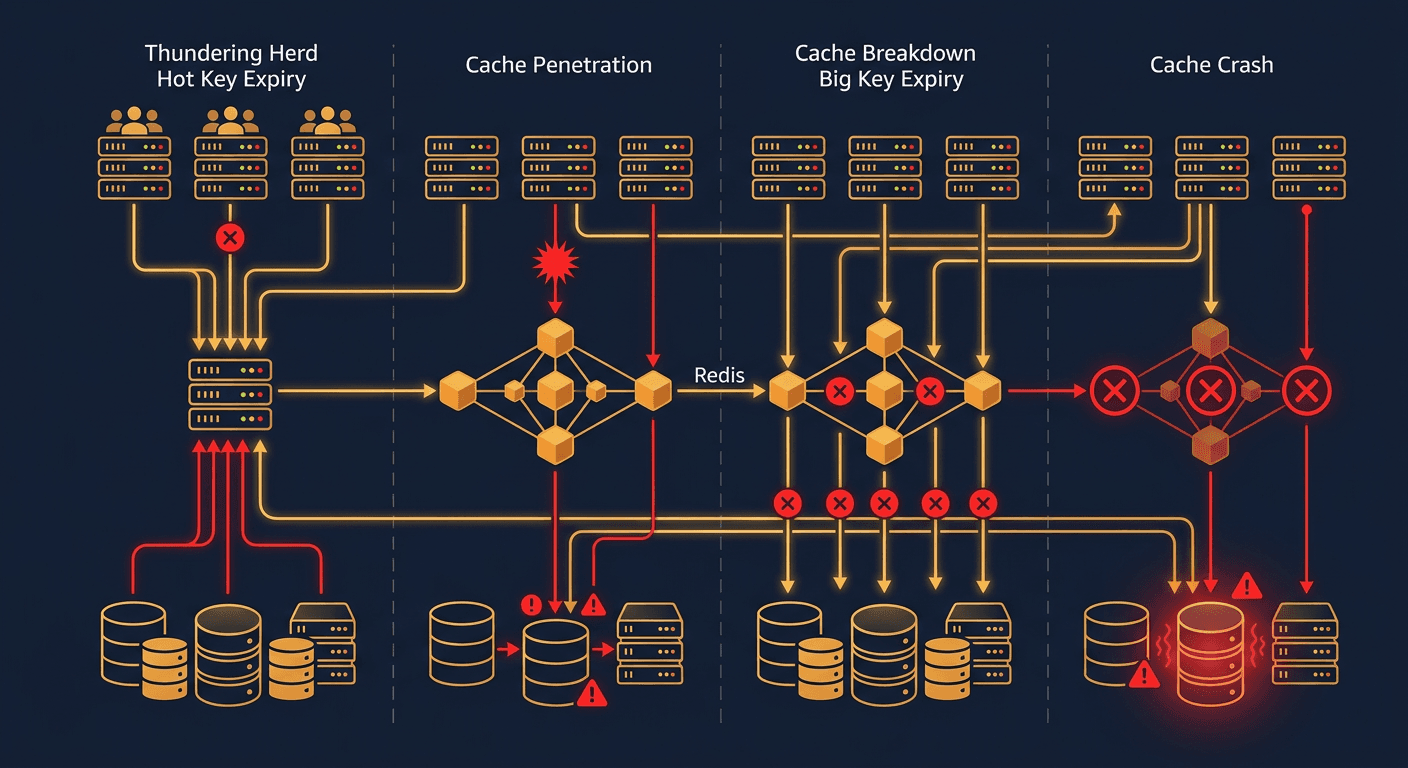 How can Cache Systems go wrong diagram