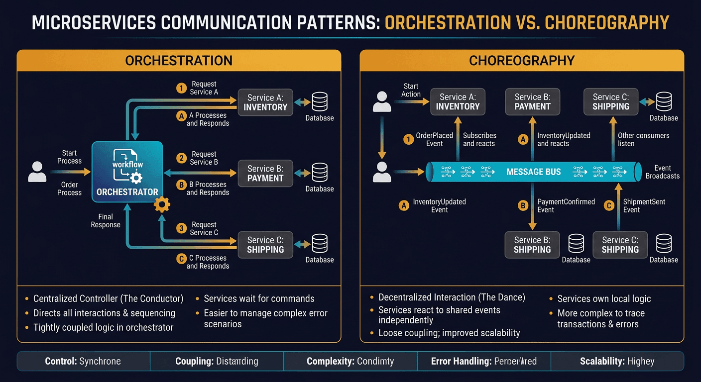 9.Orchestrating microservices diagram