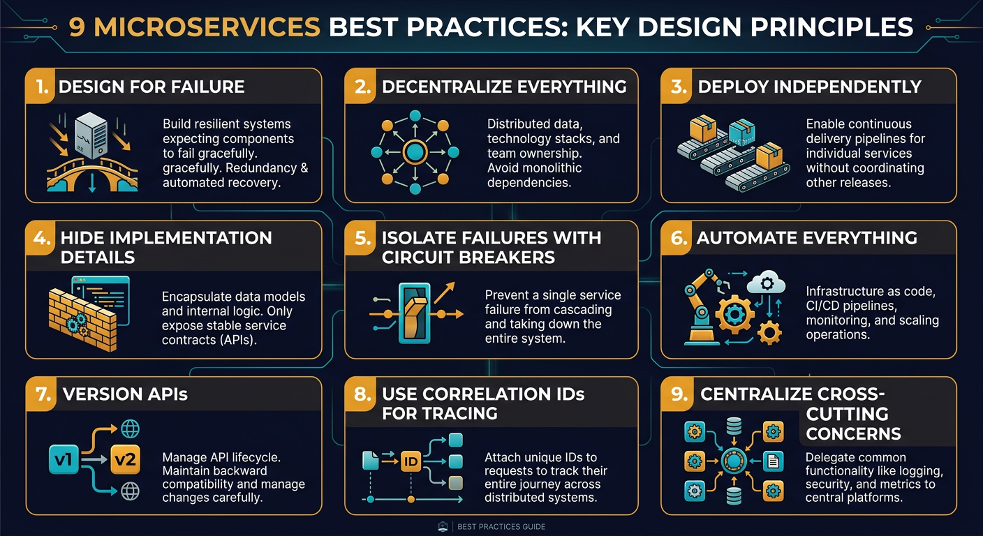 9 Best Practices for Building Microservices - System Design