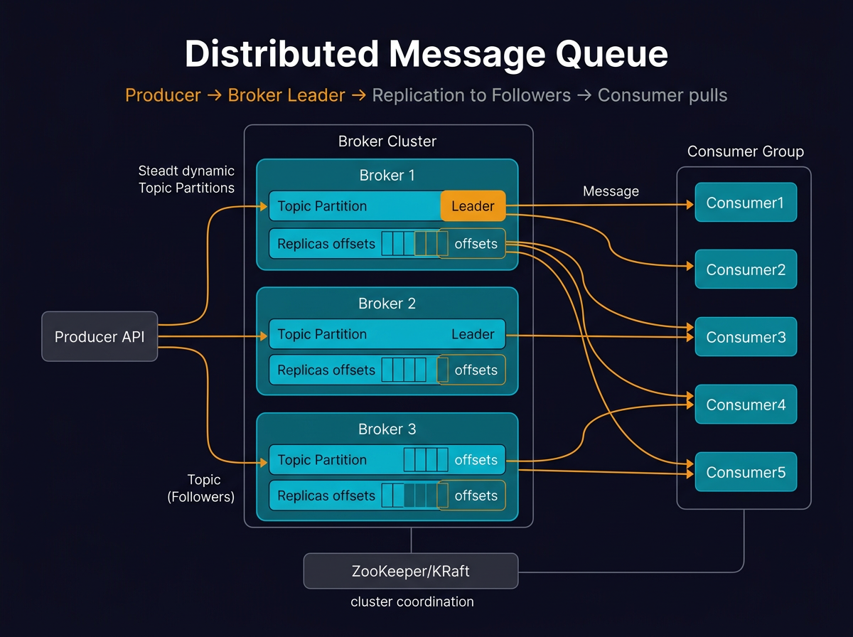 Design a Distributed Message Queue - System Design
