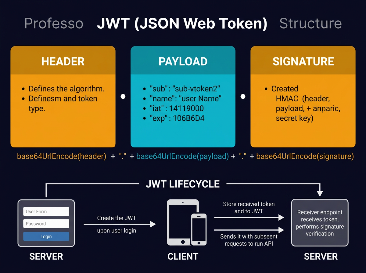 Explaining JSON Web Token (JWT) with simple terms - System Design