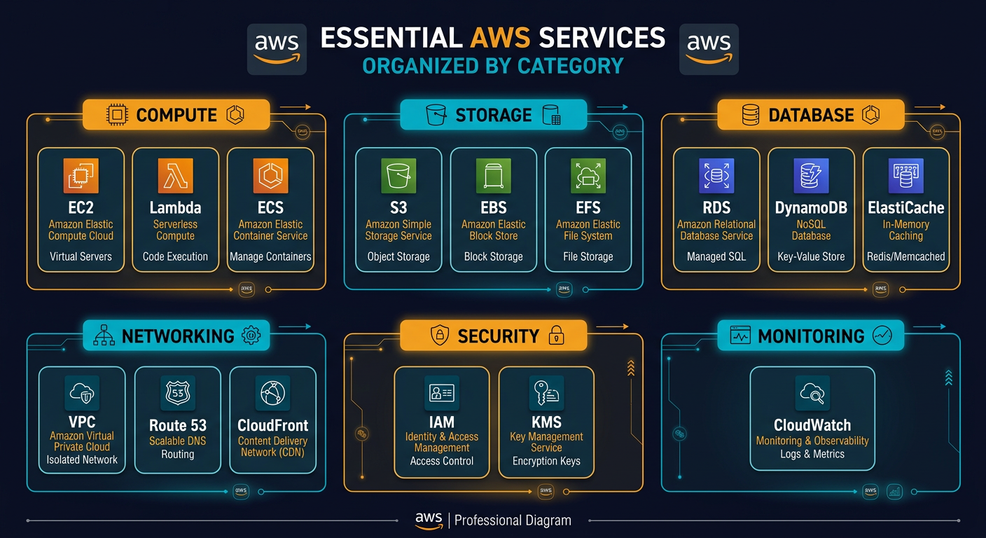 What Are the Most Important AWS Services To Learn - System Design