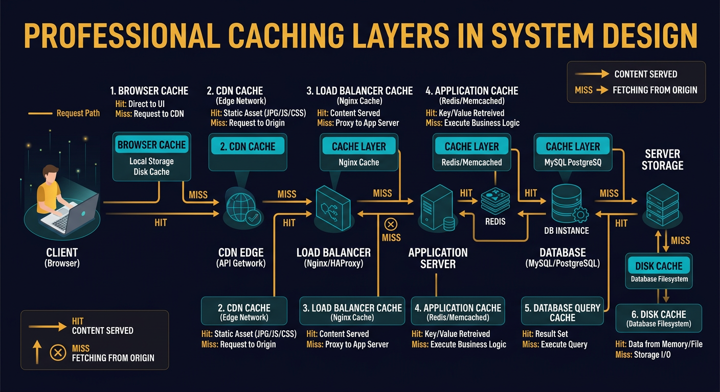Where do we cache data - System Design