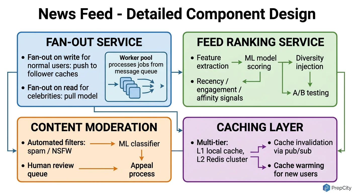 Detailed Component Design diagram